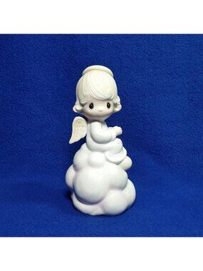 Precious Moments Guardian Angel Musical Figurine, Brahms Lullaby, Enesco E-52061